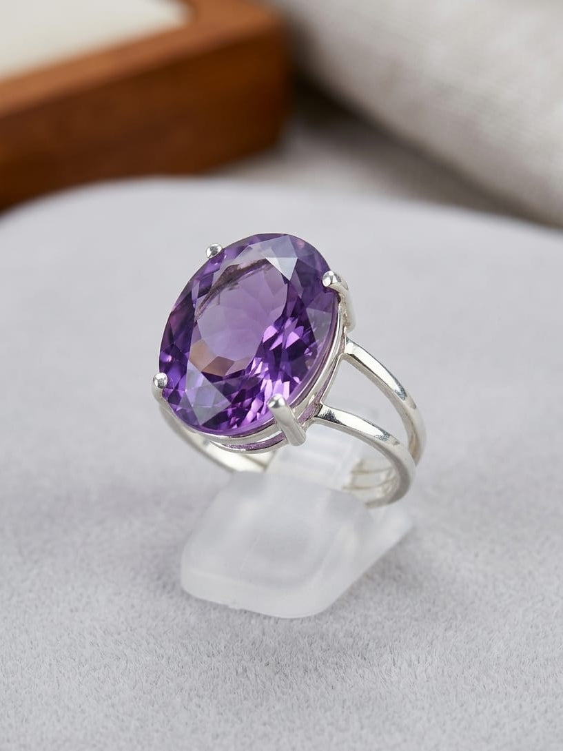 Anel Elegance Ametista