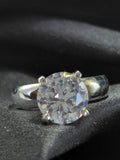 Anel Moissanite